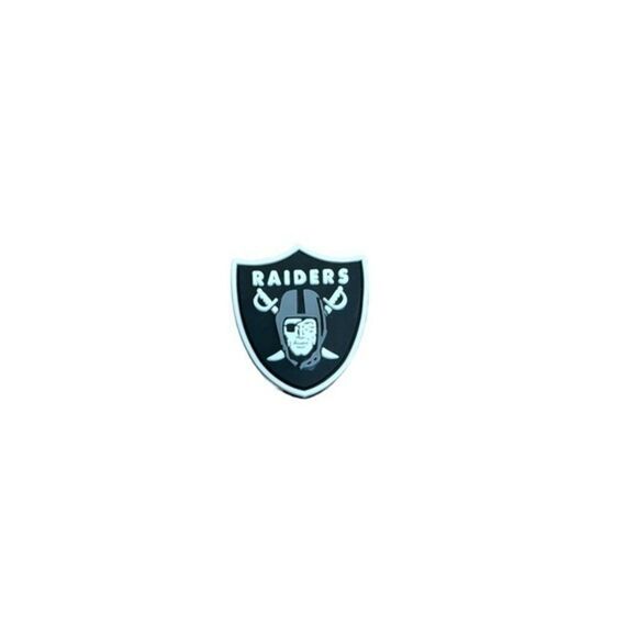 SHOE CHARM Raiders - Picture 1 of 2